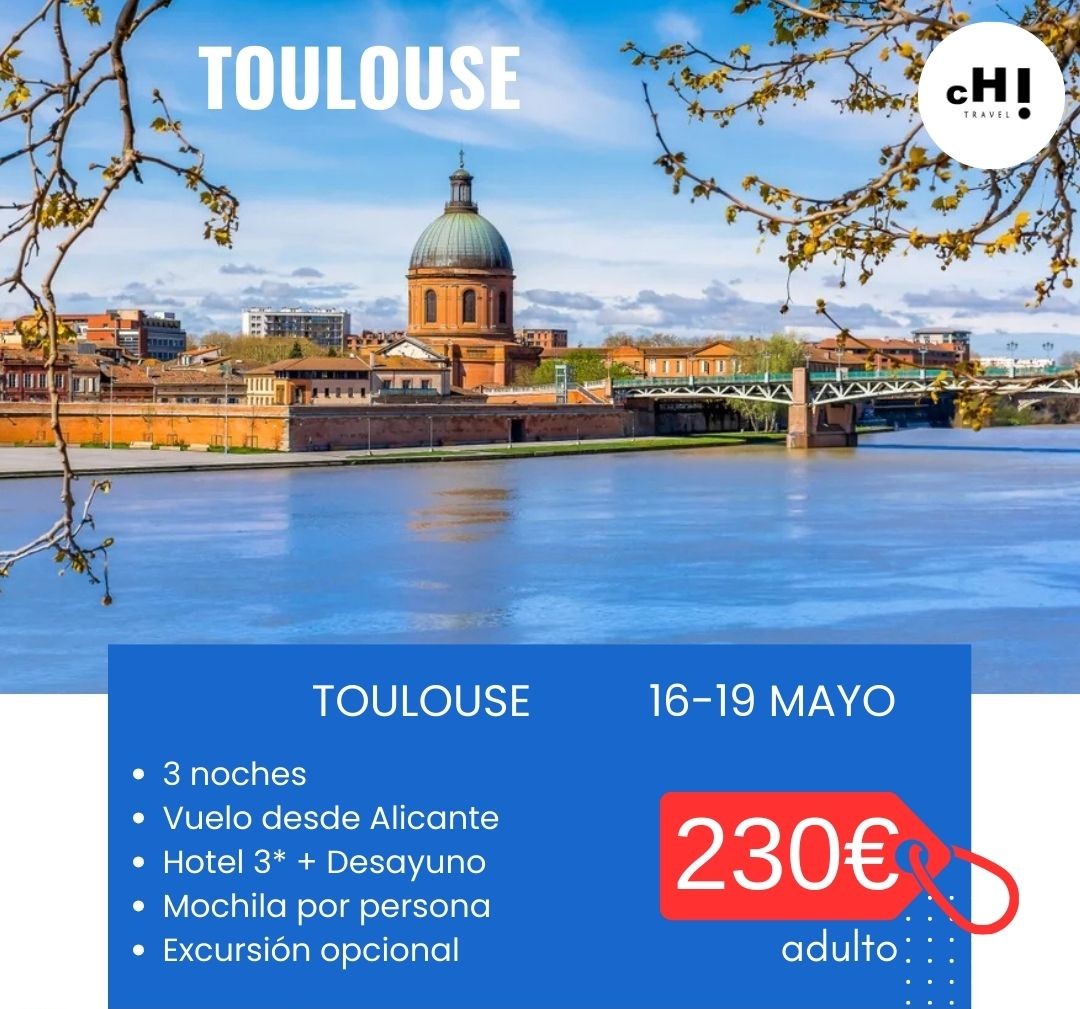 OFERTON TOULOUSE EN MAYO