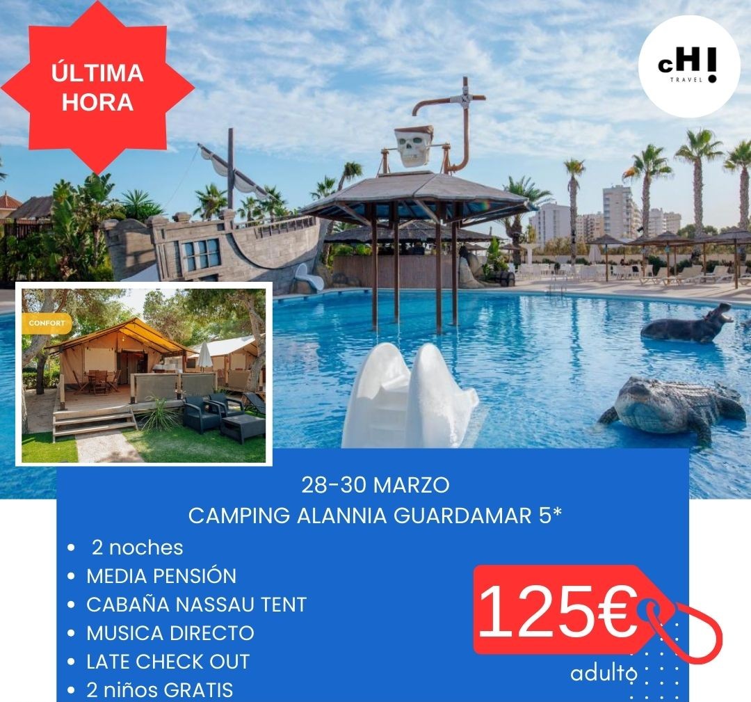 OFERTA ÚLTIMA HORA ALANNIA GUARDAMAR