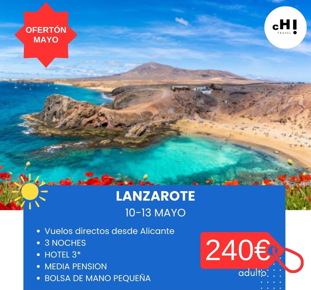 LANZAROTE EN MAYO