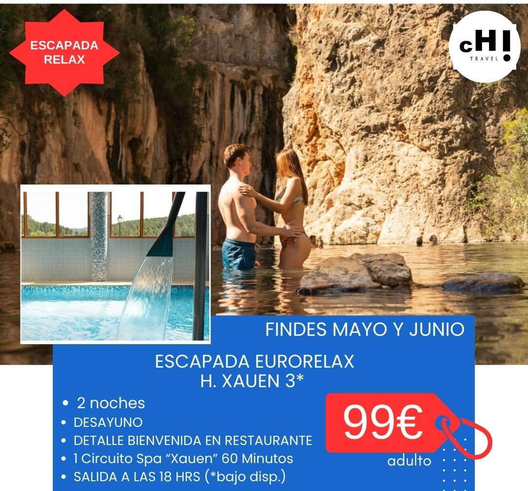ESCAPADA BALNEARIO MONTANEJOS