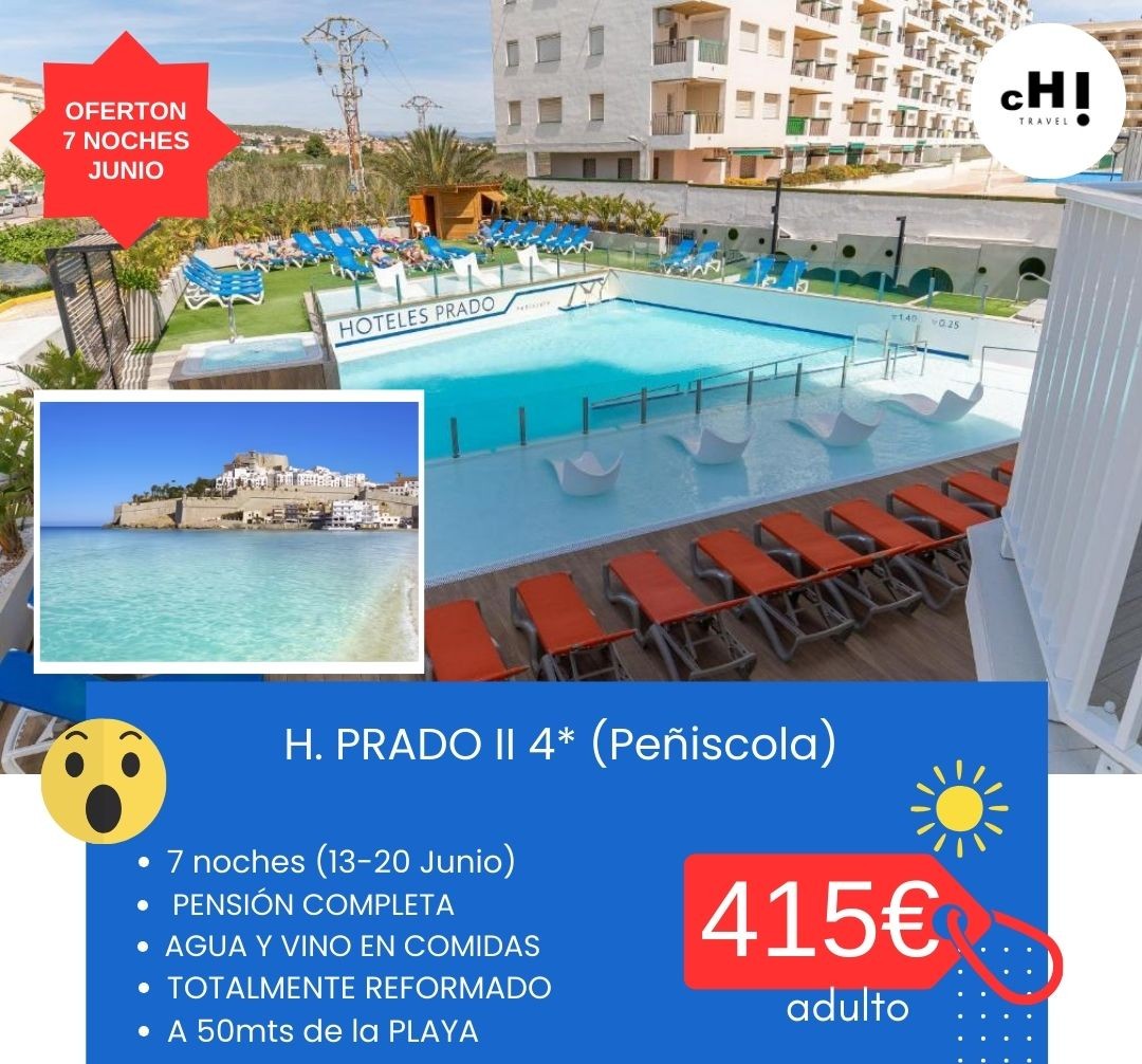 OFERTON 7 NOCHES EN PEÑISCOLA