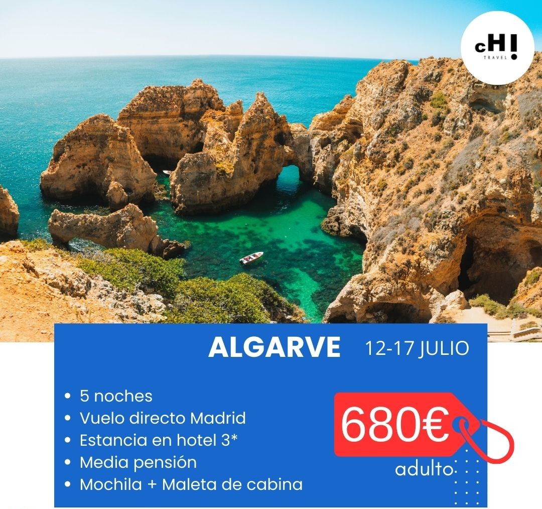 OFERTA ALGARVE PORTUGUES desde Madrid