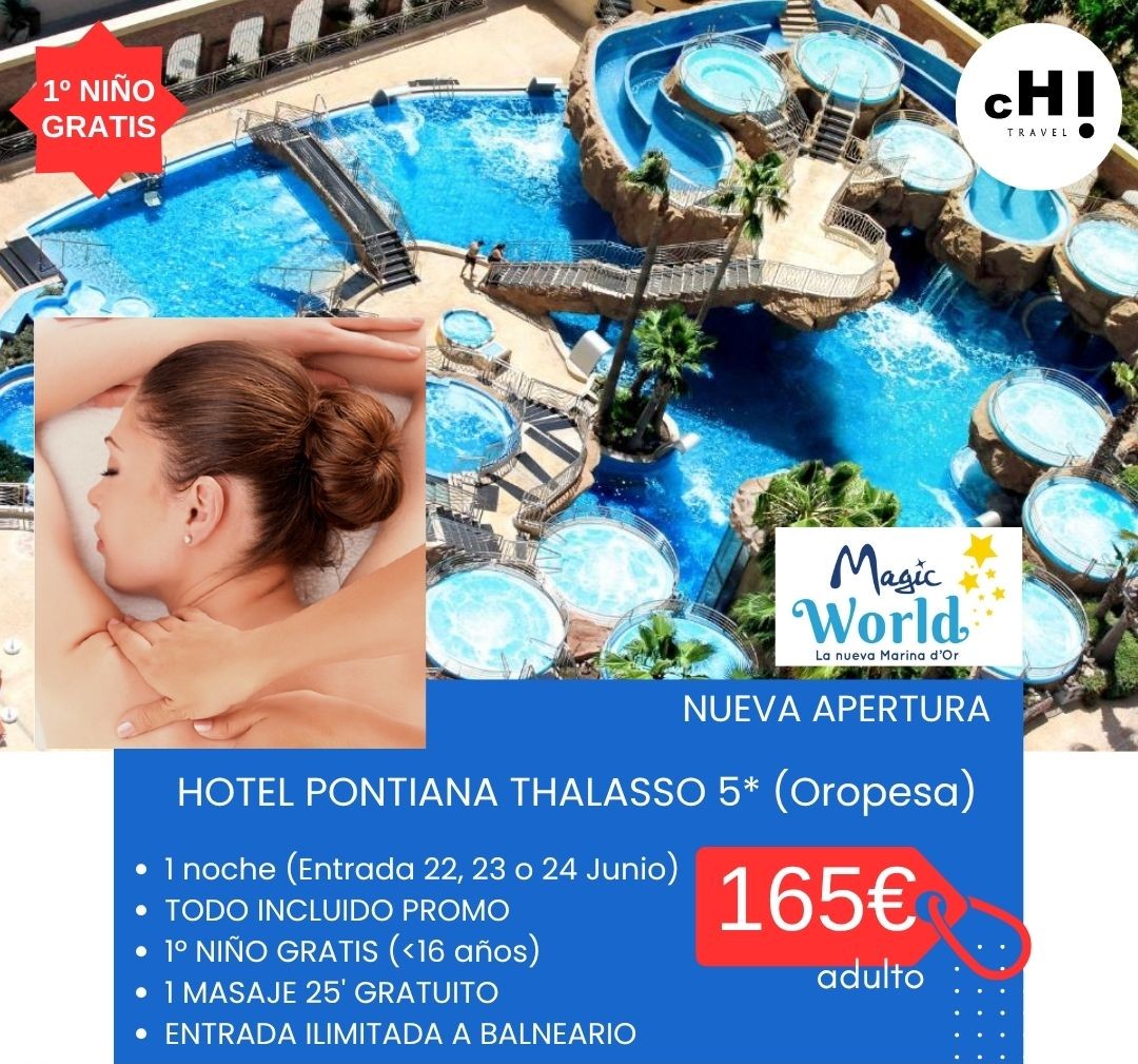 OFERTON BALNEARIO 5* 1 NOCHE SAN JUAN
