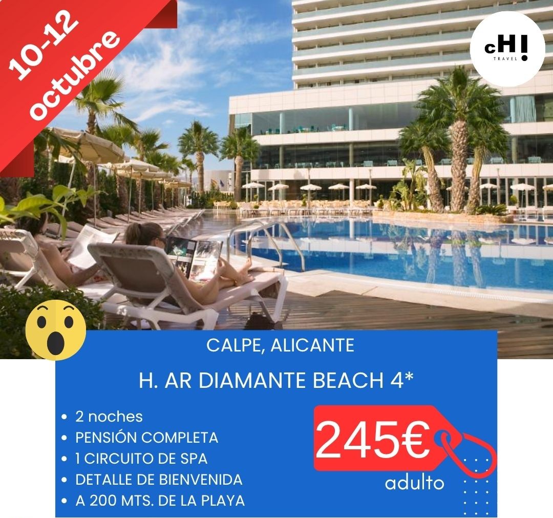 OFERTA PUENTE DE OCTUBRE CON SPA CALPE