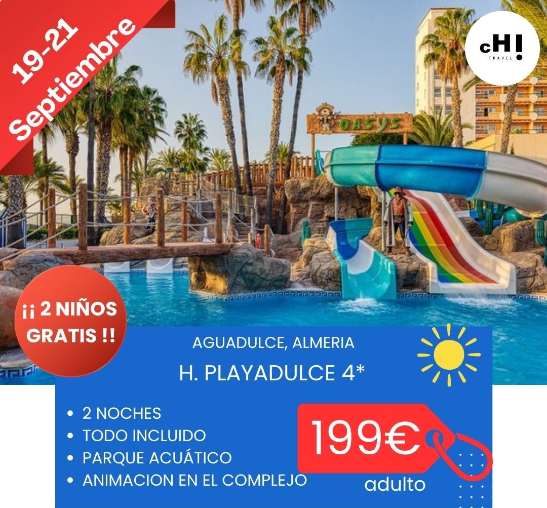 OFERTON TODO INCLUIDO CON 2 NIÑOS GRATIS SEPTIEMBRE