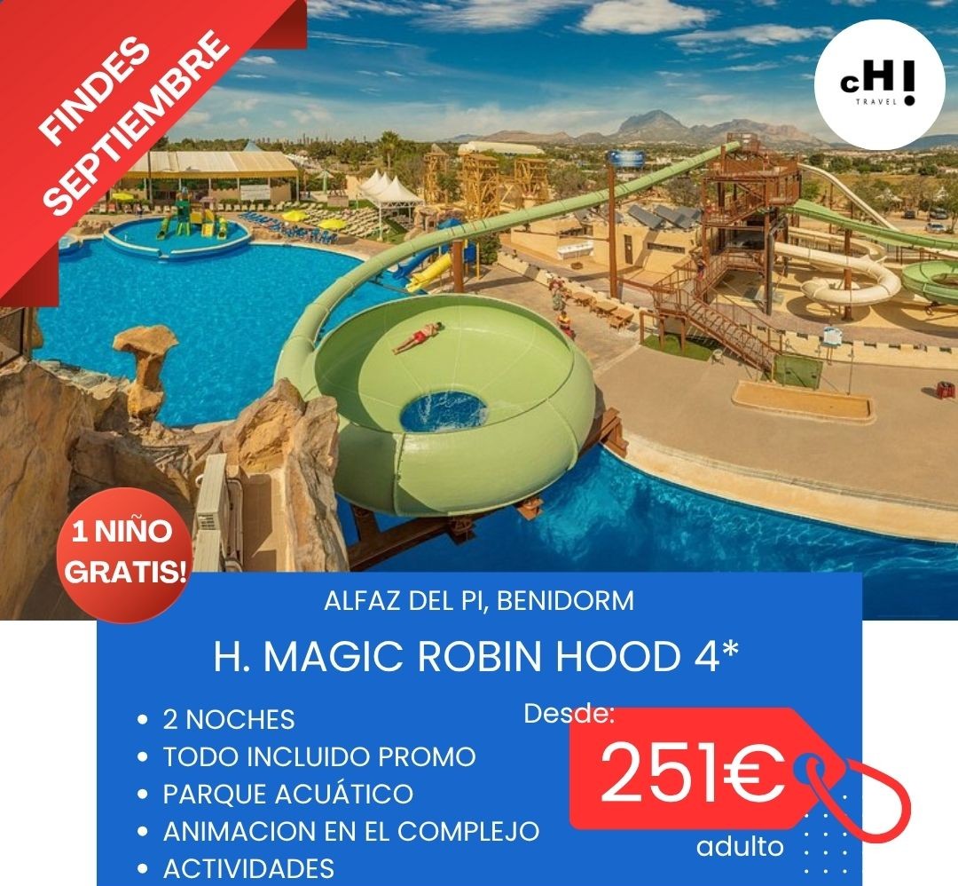 OFERTA FINDES EN MAGIC ROBIN HOOD SEPTIEMBRE