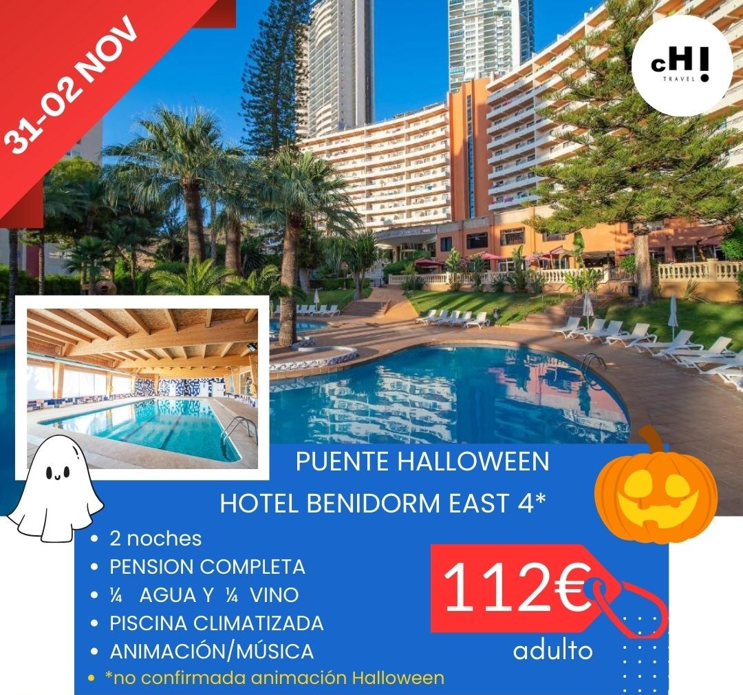 OFERTON FINDE HALLOWEEN EN BENIDORM