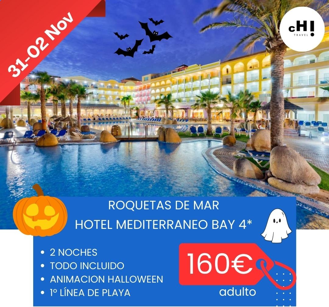 HALLOWEEN TODO INCLUIDO ROQUETAS DE MAR