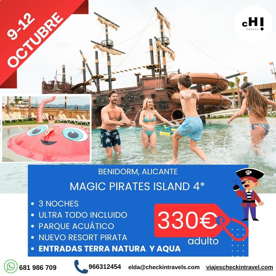 OFERTON PUENTE DE OCTUBRE MAGIC PIRATES
