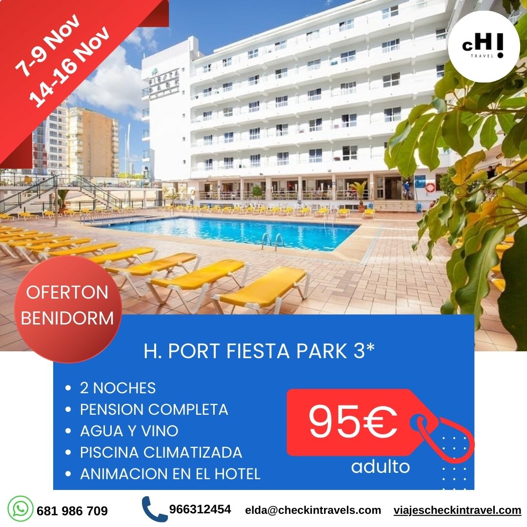 OFERTON NOVIEMBRE BENIDORM