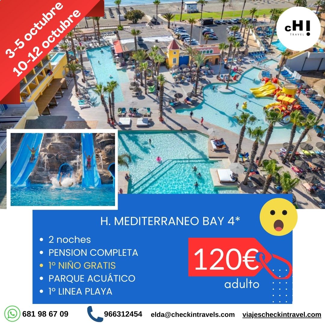 OFERTA ROQUETAS DE MAR OCTUBRE