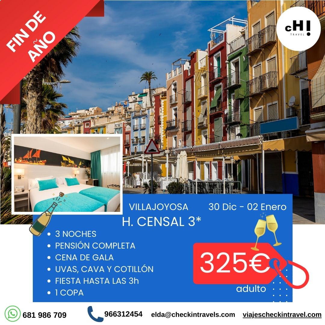 FIN DE AÑO EN VILLAJOYOSA