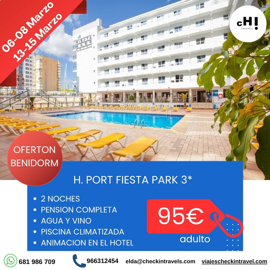 OFERTON MARZO BENIDORM