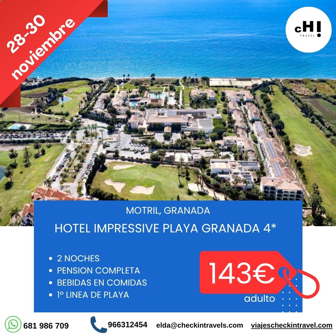 OFERTON HOTELAZO EN MOTRIL GRANADA NOVIEMBRE