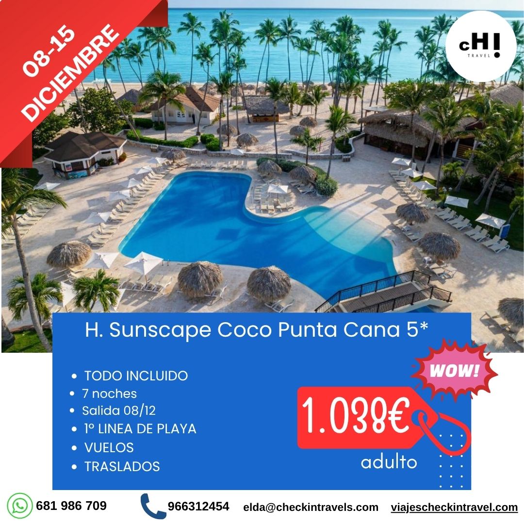 OFERTON DICIEMBRE PUNTA CANA