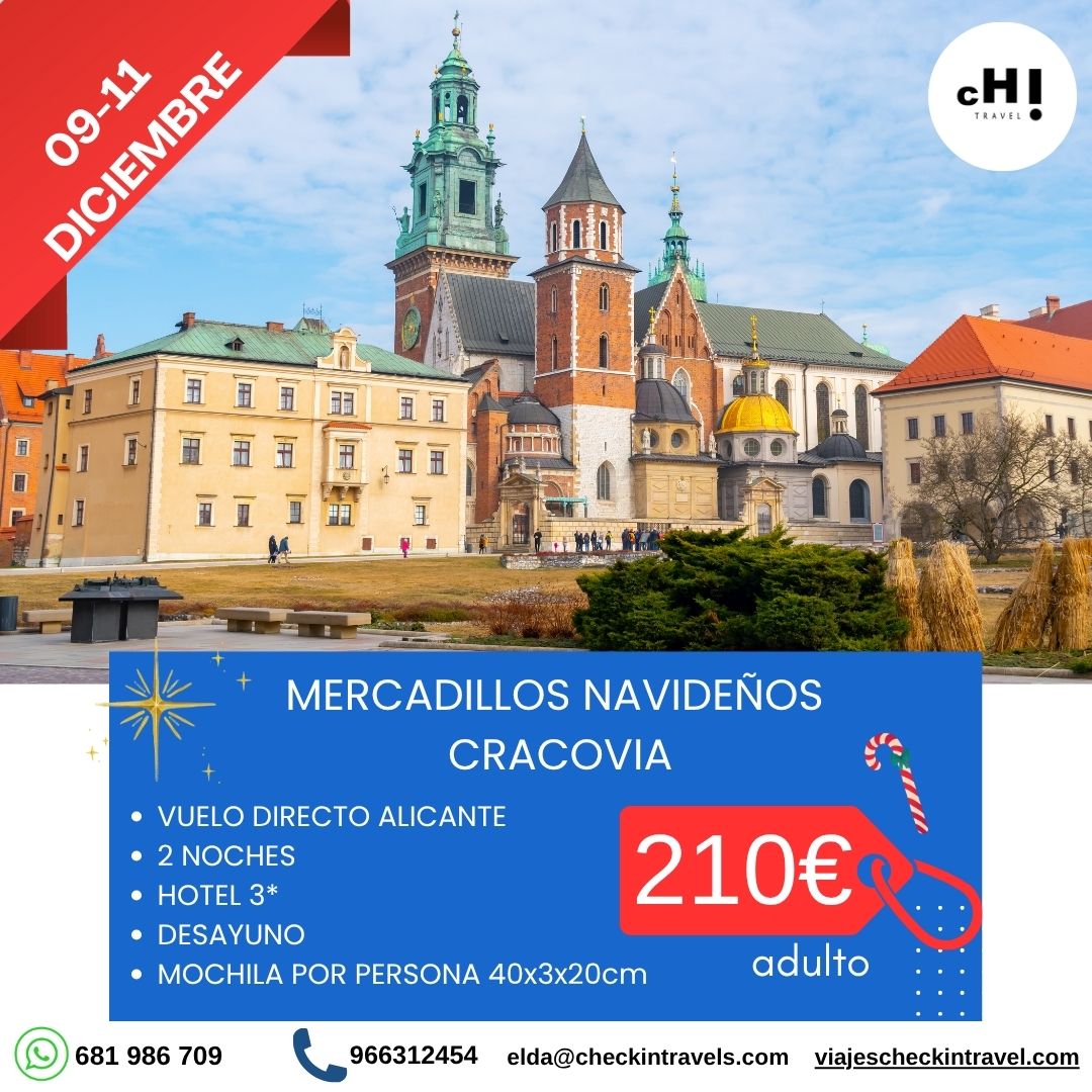 MERCADOS NAVIDEÑOS EN CRACOVIA (POLONIA)