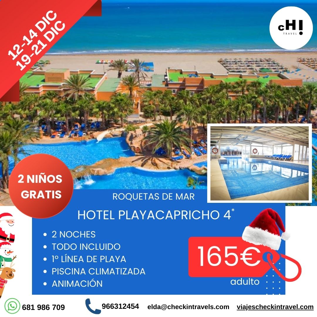 OFERTON 2 NIÑOS GRATIS ROQUETAS DE MAR