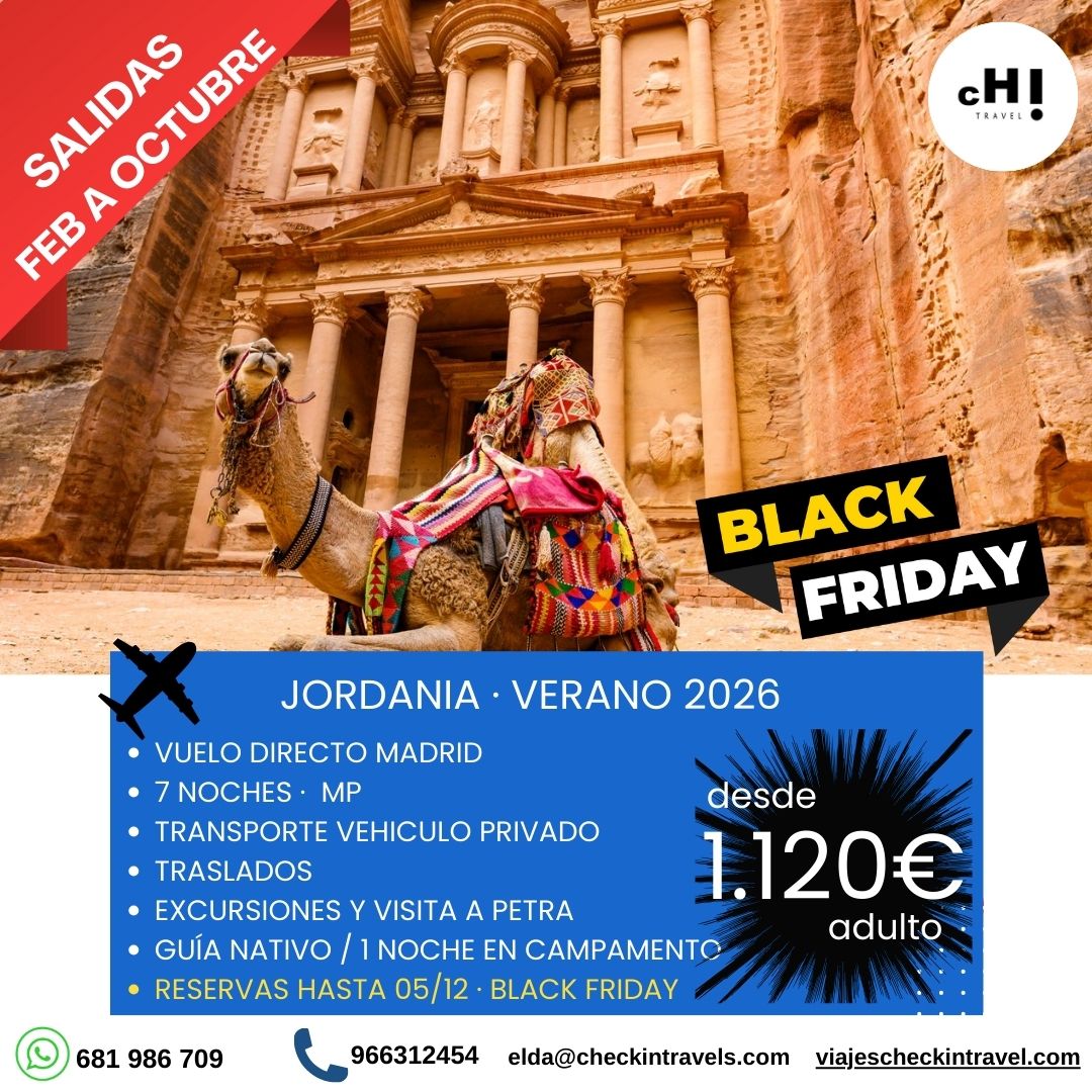 JOYAS DE JORDANIA VERANO 2026