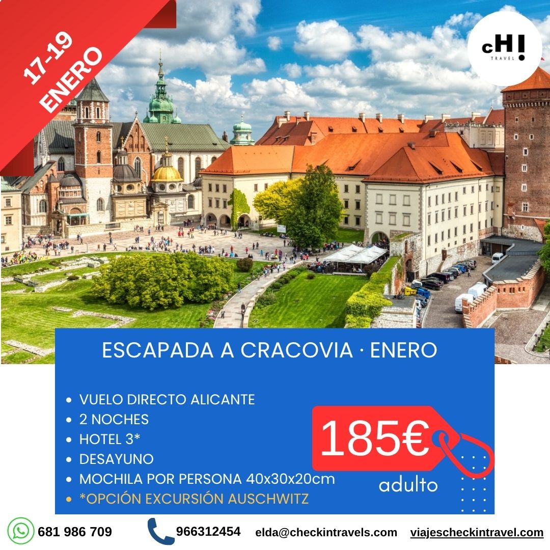 OFERTON CRACOVIA desde Alicante