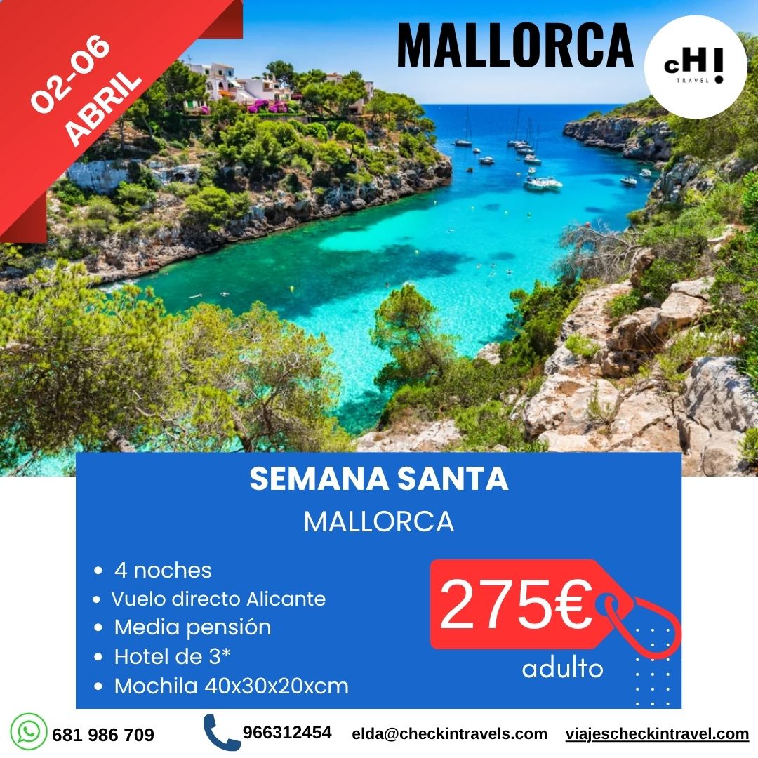 OFERTON MALLORCA SEMANA SANTA