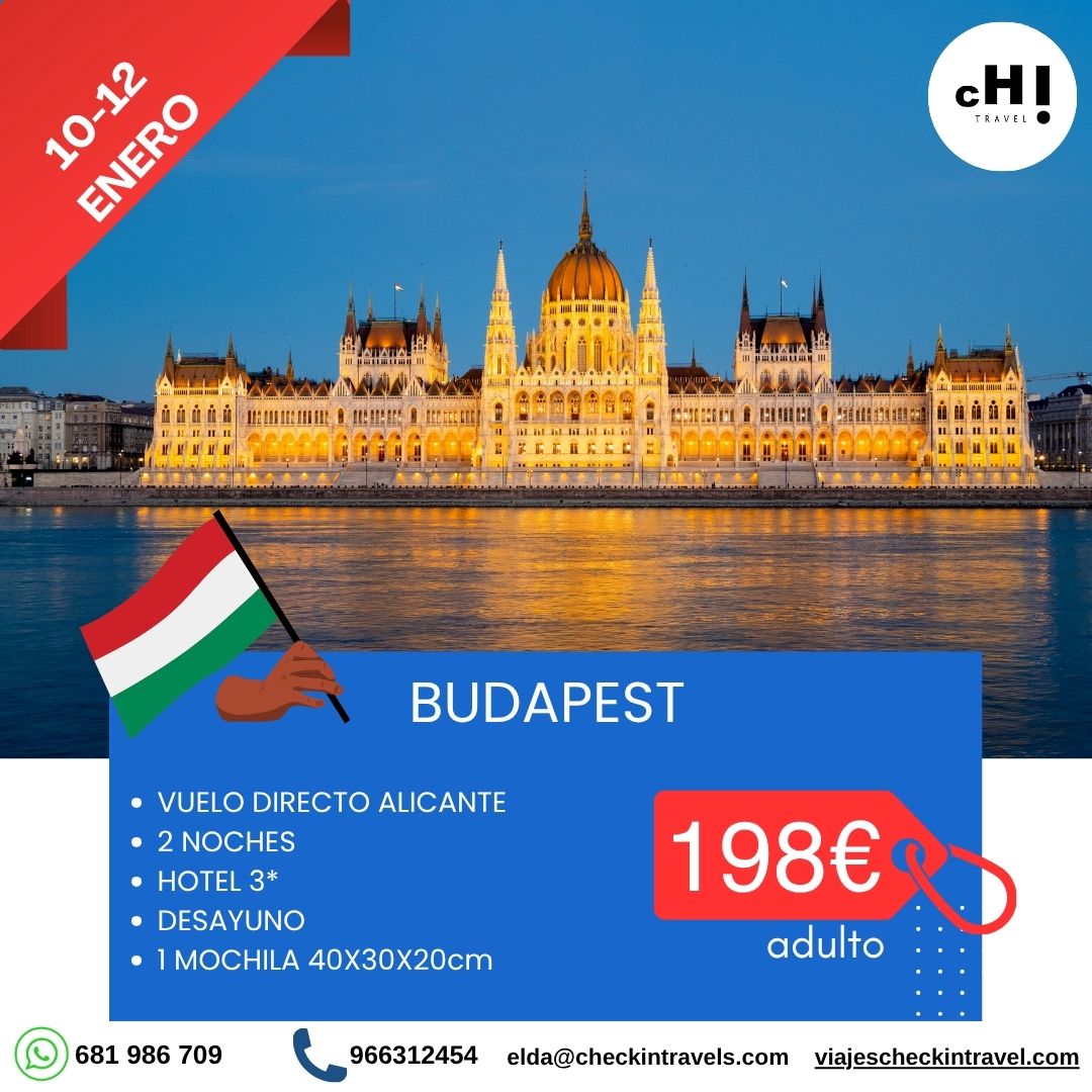 OFERTON BUDAPEST desde Alicante
