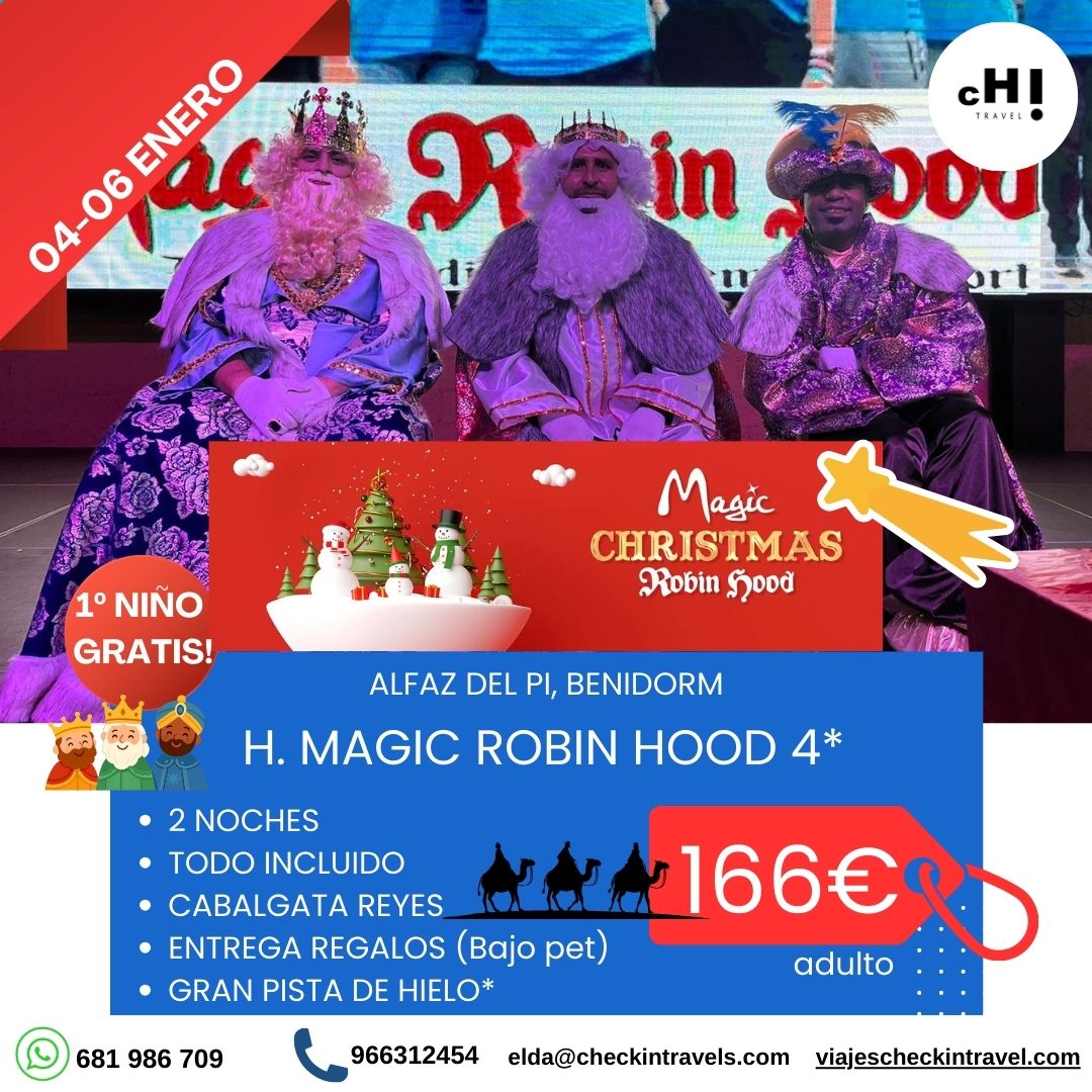 OFERTON REYES MAGOS ROBIN HOOD