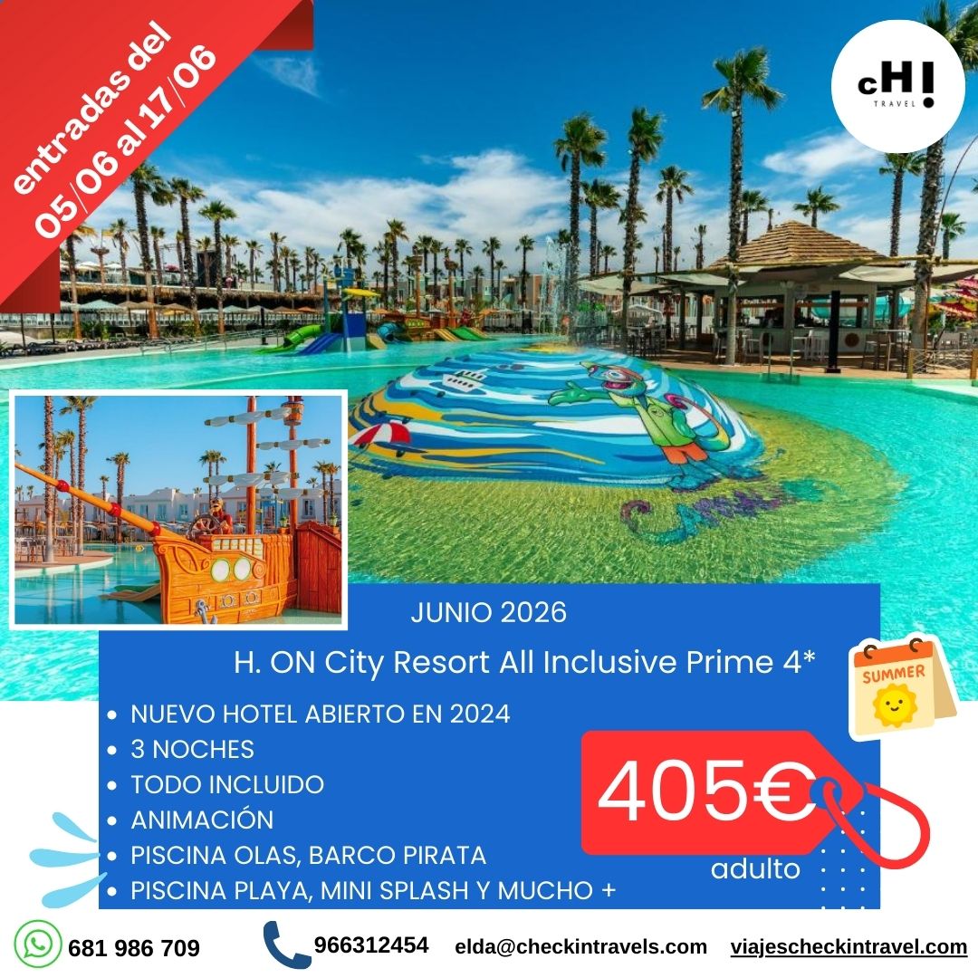 VERANO 2026 - NUEVO ON CITY MATALASCAÑAS