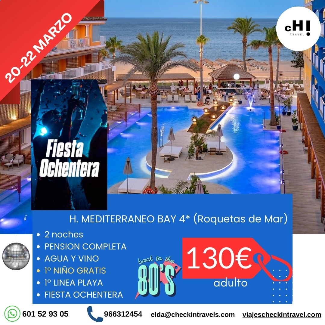 FIESTA OCHENTERA MARZO ROQUETAS