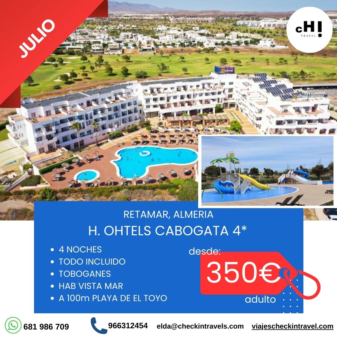 OFERTON JULIO ALMERIA TODO INCLUIDO