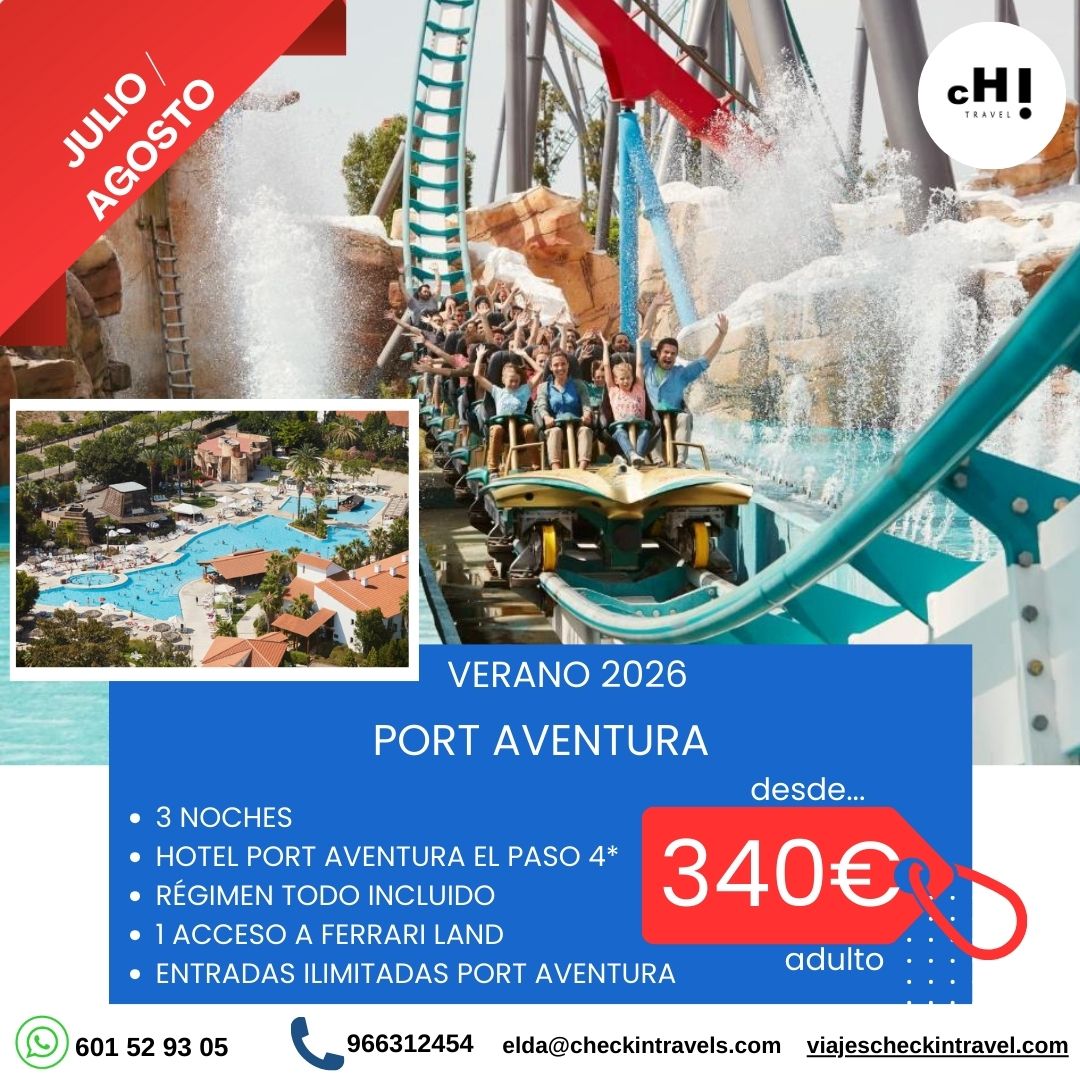 PORTAVENTURA EN VERANO