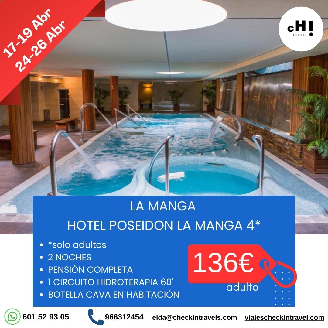 OFERTON ABRIL CON SPA EN LA MANGA