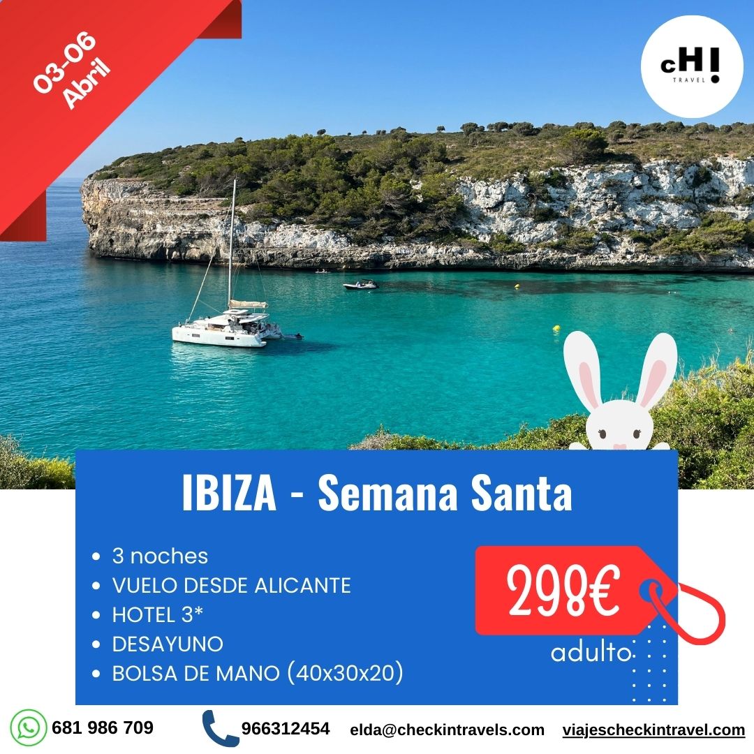 OFERTON SEMANA SANTA 2026 IBIZA