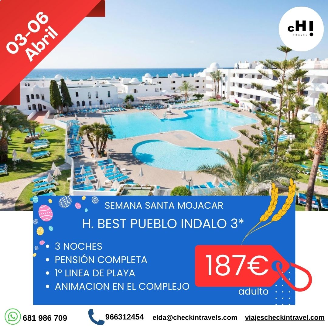 OFERTA SEMANA SANTA EN MOJACAR