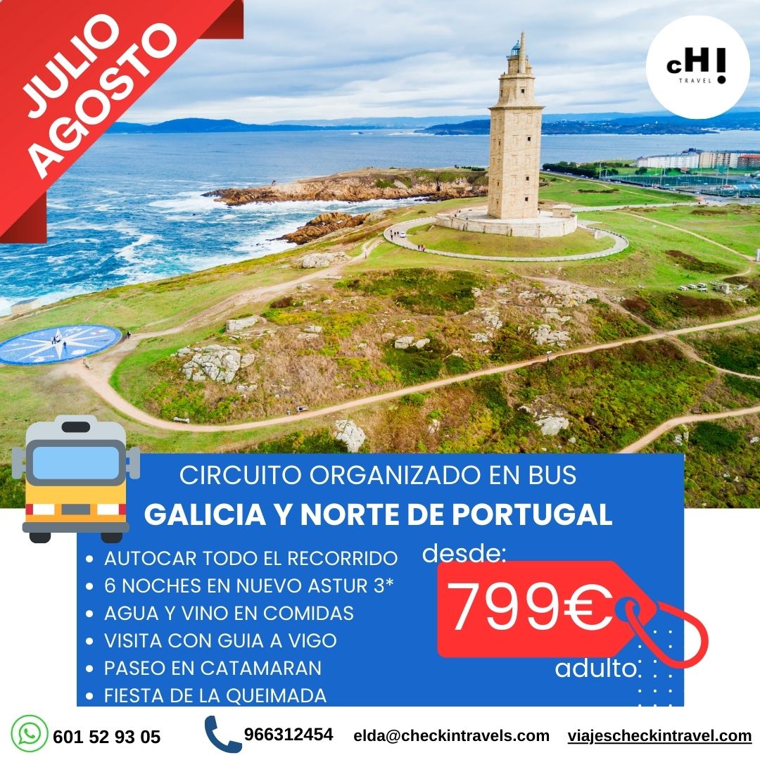 GALICIA Y NORTE DE PORTUGAL AL COMPLETO