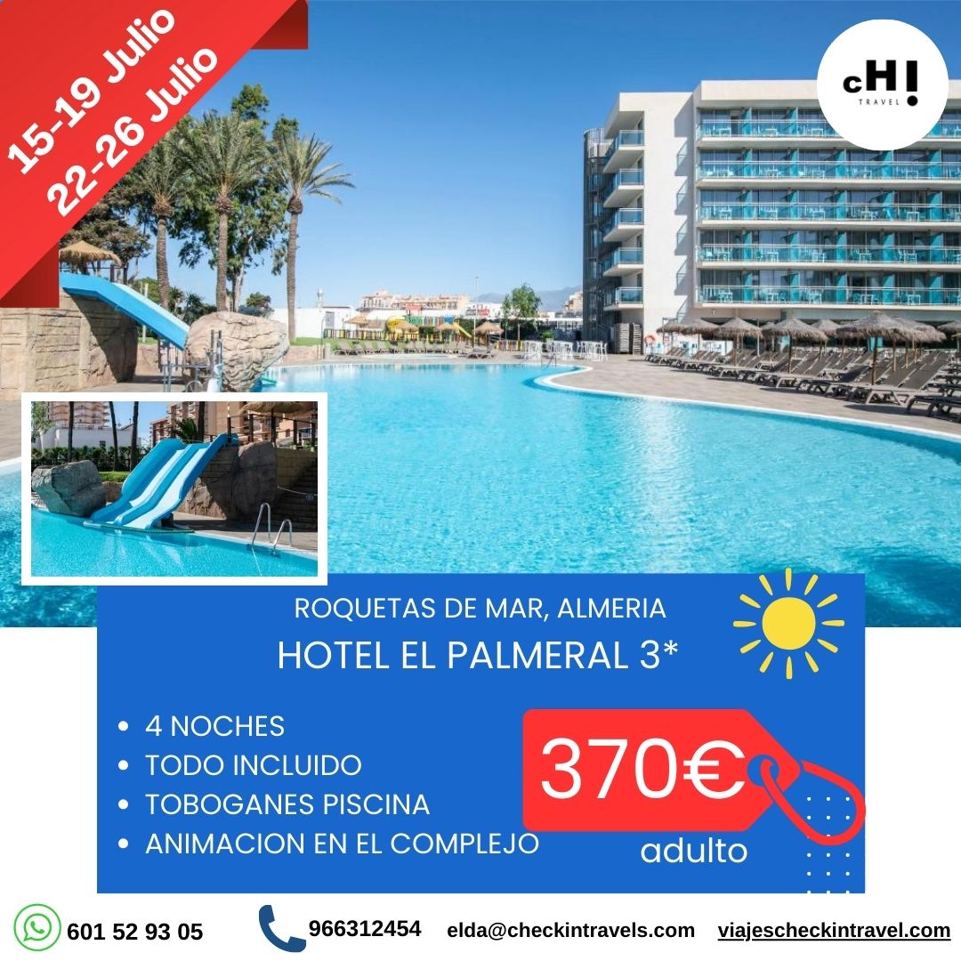 OFERTA JULIO ROQUETAS DE MAR