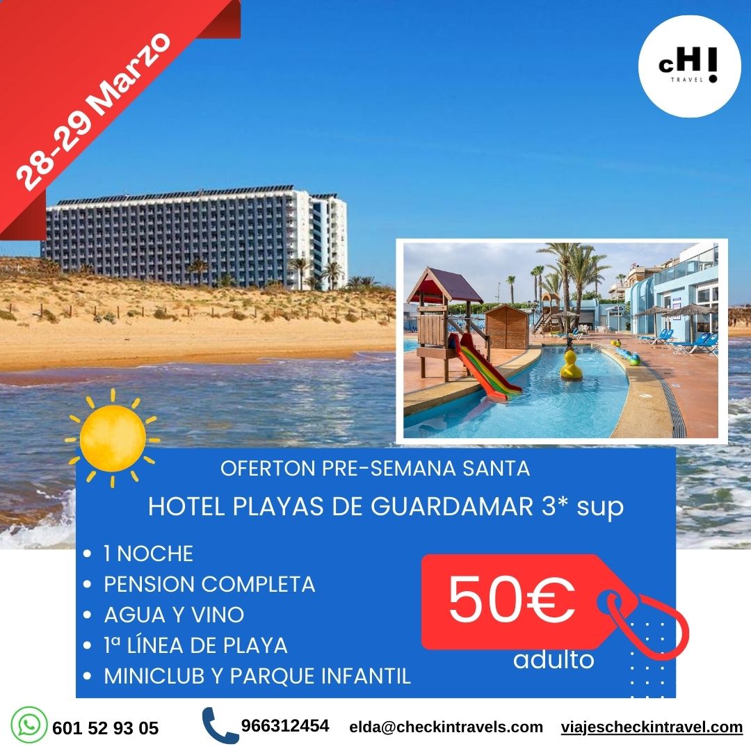 OFERTON 1 NOCHE GUARDAMAR
