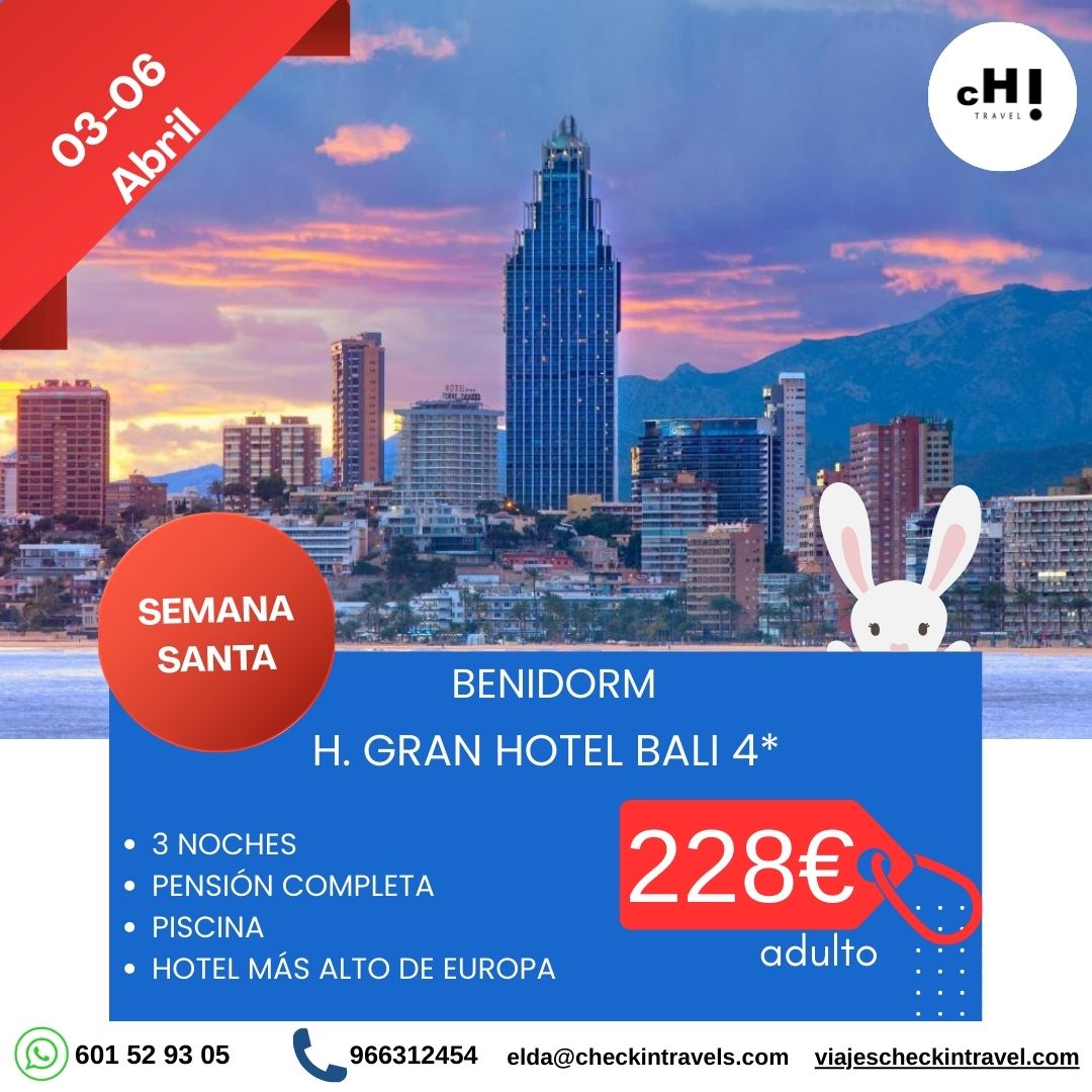 SEMANA SANTA HOTEL BALI