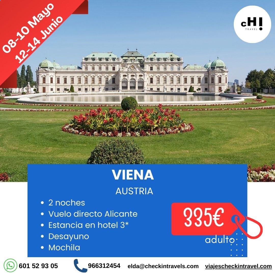 OFERTA VIENA (Austria) desde Alicante