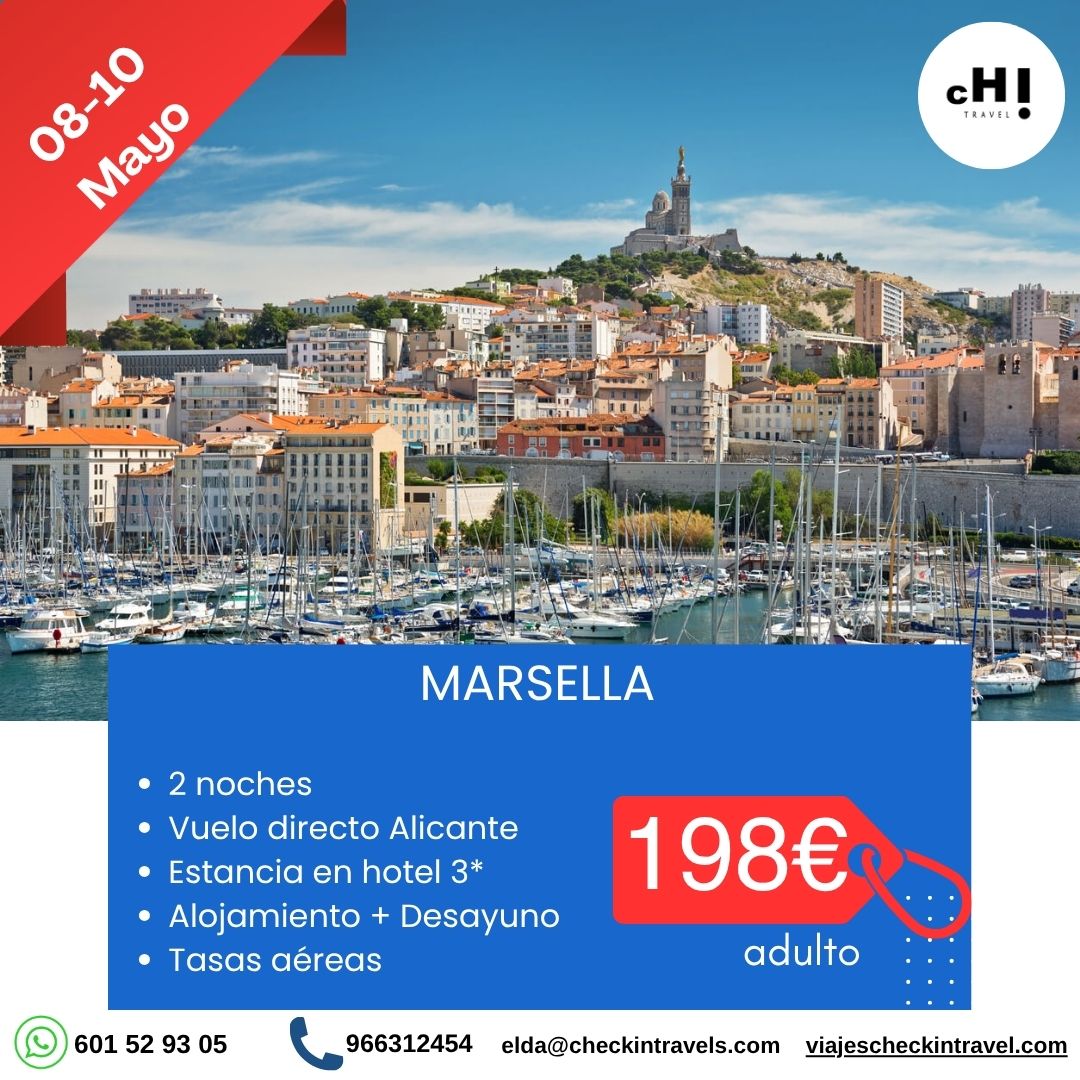 OFERTON MARSELLA desde Alicante