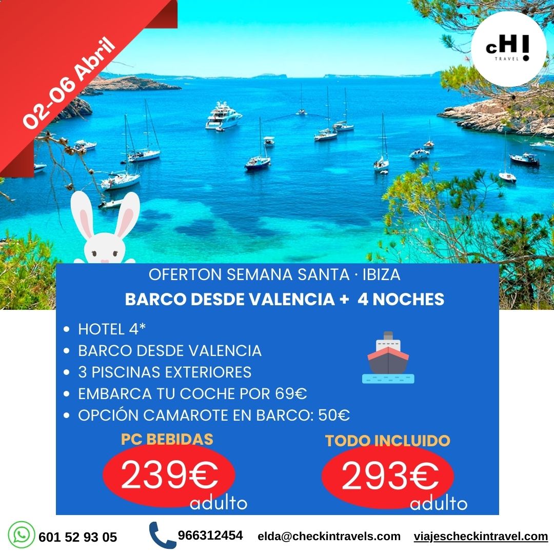 𝐎𝐅𝐄𝐑𝐓𝐎𝐍 𝐒𝐄𝐌𝐀𝐍𝐀 𝐒𝐀𝐍𝐓𝐀 𝐄𝐍 𝐈𝐁𝐈𝐙𝐀