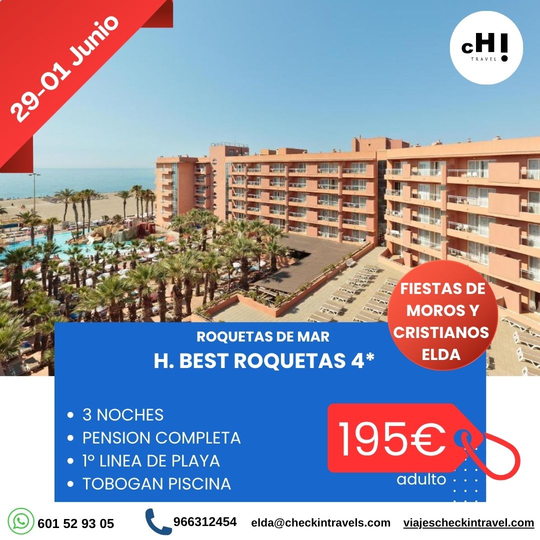 OFERTON BEST ROQUETAS EN MOROS Y CRISTIANOS ELDA
