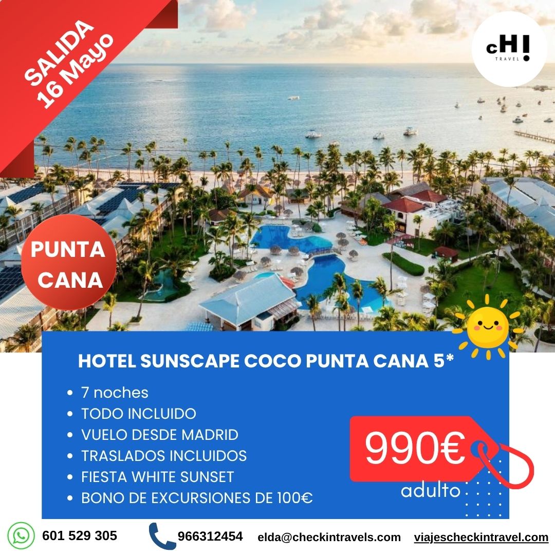 OFERTA ULTIMA HORA PUNTA CANA