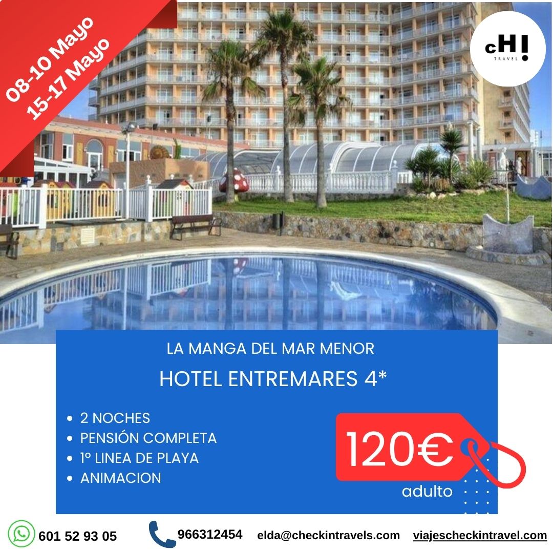 OFERTA LA MANGA FINDES MAYO