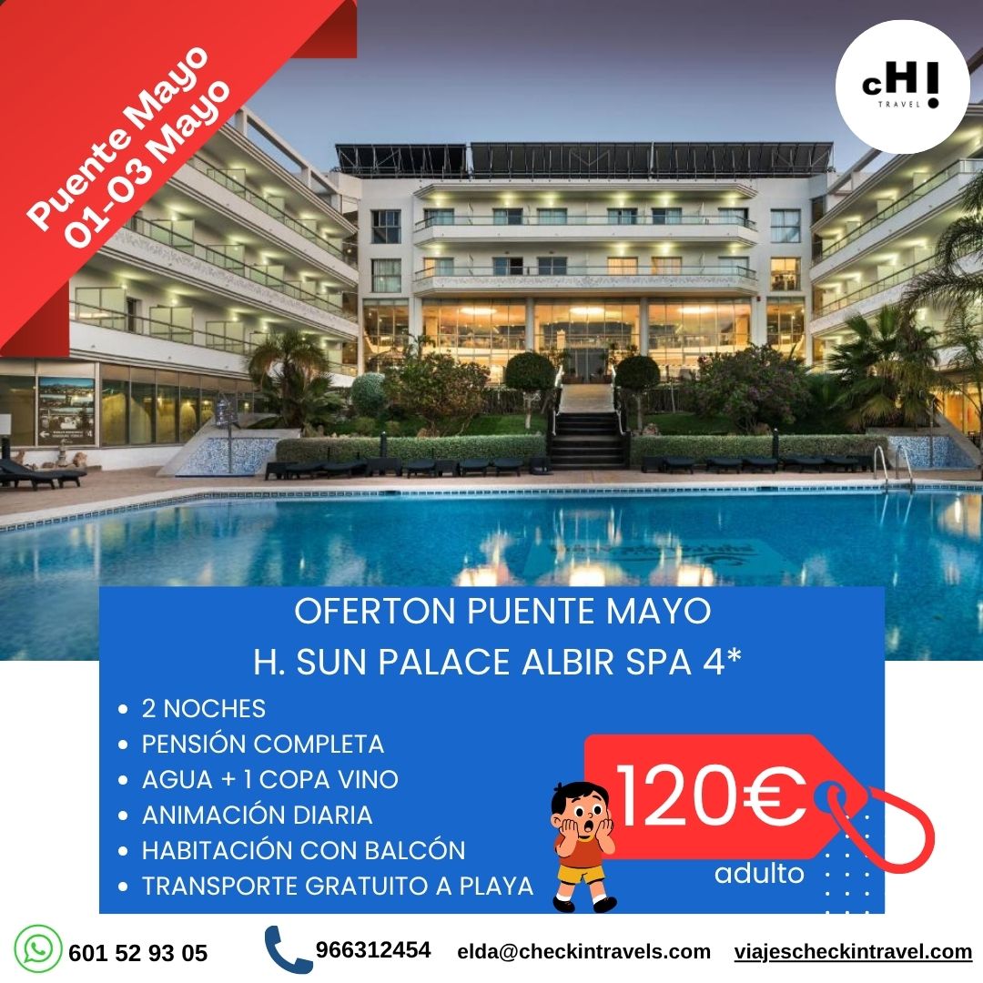 OFERTON PUENTE MAYO EN EL ALBIR