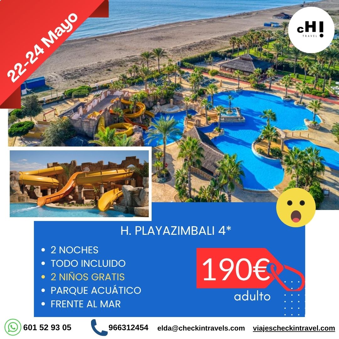 OFERTA FINDE MAYO TODO INCLUIDO