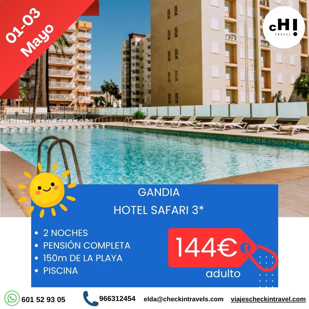 OFERTON PUENTE DE MAYO EN GANDIA