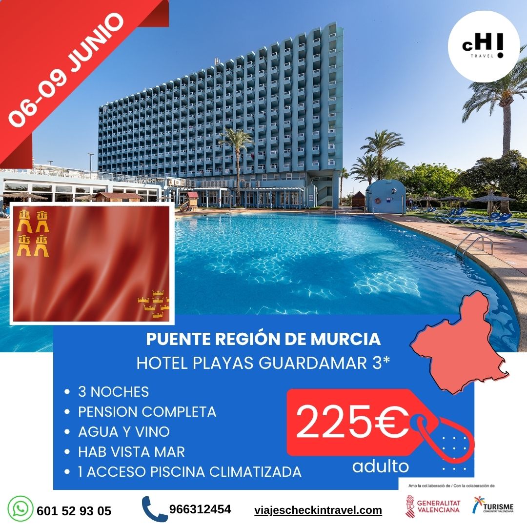 ESCAPADA PUENTE REGIÓN DE MURCIA